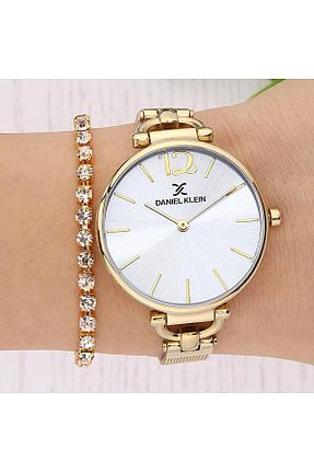 ساعت مچی بژ زنانه 36-40 میلی متر Daniel Klein - کد 303131507