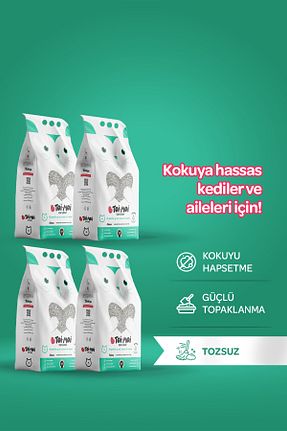 شن گربه Doğal/Bentonit Kumlar Toi Moi - کد 849743188
