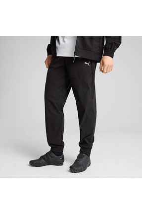 پائین تنه گرمکن اسپرت مشکی مردانه پاچه تنگ Puma - کد 898510892