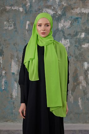 شال سبز زنانه شیفون Differenza - کد 898099951