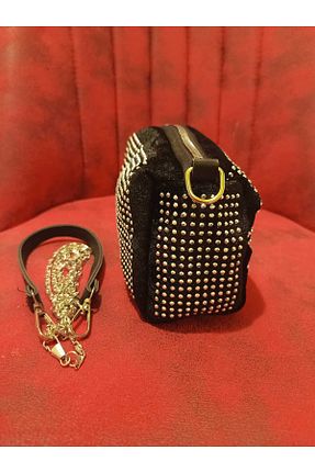 کیف دستی مشکی چرم مصنوعی Çınar - کد 898114515