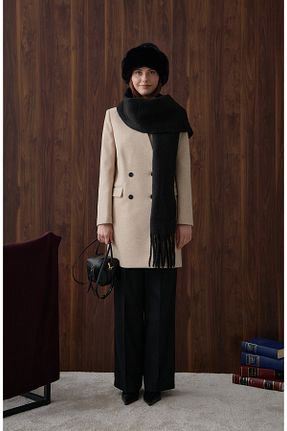 کت طوسی زنانه رگولار Fatma Atasoy - کد 898118584