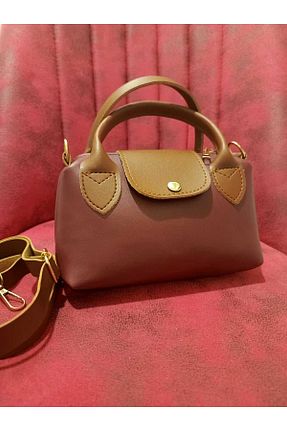 کیف دستی زرشکی زنانه ابعاد کوچک Çınar - کد 898117784