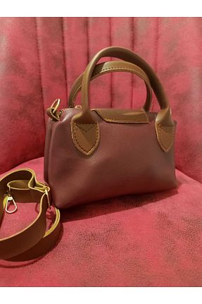 کیف دستی زرشکی زنانه ابعاد کوچک Çınar - کد 898117784