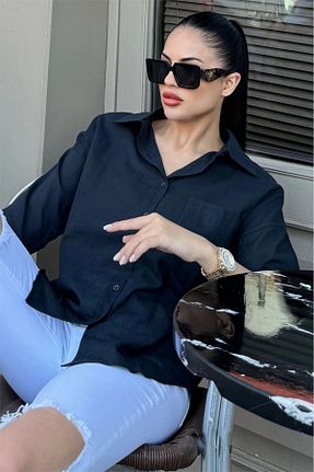پیراهن مشکی زنانه رگولار New Laviva - کد 840147834