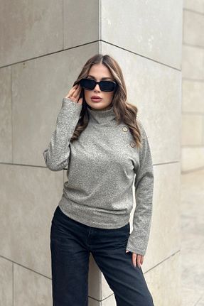بلوز بژ زنانه ساده New Laviva - کد 772095988