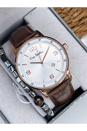 ساعت مچی قهوه ای مردانه 41 میلی متر Pierre Cardin - کد 898181147