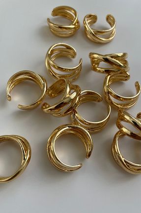 انگشتر جواهر طلائی مردانه روکش طلا Lavian Accessories - کد 770929484
