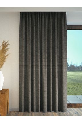 پرده زمینه طوسی پلی استر Perle - کد 898187944