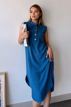 لباس سرمه ای زنانه بافتنی New Laviva - کد 735548762
