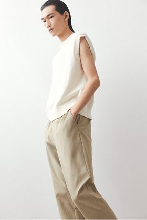 شلوار خاکی مردانه رگولار H&M - کد 898189778