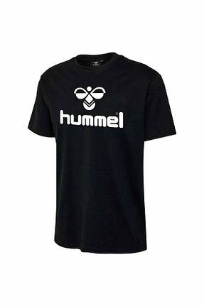 تیشرت اسپرت مشکی مردانه رگولار hummel - کد 898207229