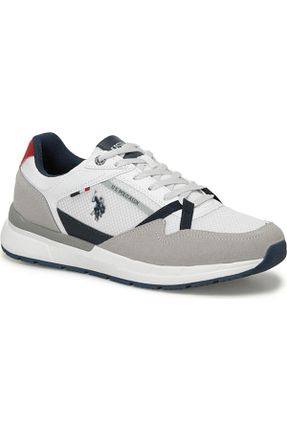 کفش اسنیکر سفید مردانه بند دار U.S. Polo Assn. - کد 847140690