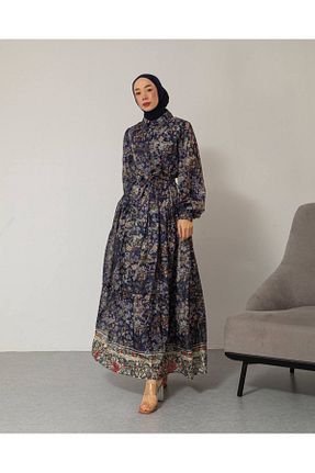 لباس سرمه ای زنانه بافتنی Molly Nelly - کد 898214901