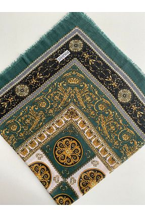 روسری سبز پنبه ای poloist - کد 898221151