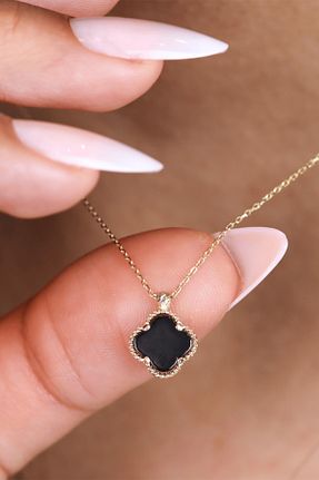 گردنبند طلا زرد زنانه 14 عیار UKBA GOLD - کد 890448387