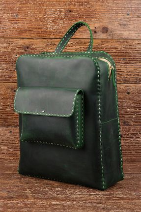 کوله پشتی سبز زنانه سایز متوسط SUMRA - کد 898260632