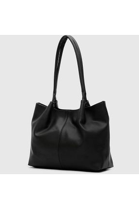 کیف دوشی مشکی زنانه چرم مصنوعی shop - کد 898257340