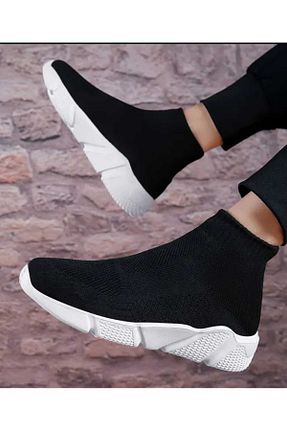 کفش اسنیکر مشکی زنانه بدون بند Elisay Moda YÜRÜMEK BIZIMLE GÜZEL - کد 854238623