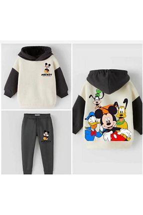 ست بالاتنه و پائین تنه سرمه ای بچه گانه بافت ASN APPAREL - کد 898322287