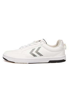 کفش اسنیکر سفید زنانه بند دار hummel - کد 843300223