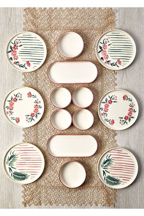 سرویس قهوه خوری سفید 6 نفره Kitchen Life - کد 857897807