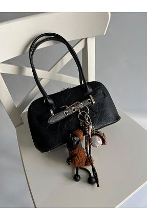 کیف دوشی مشکی زنانه چرم مصنوعی Mia Collection - کد 896979226