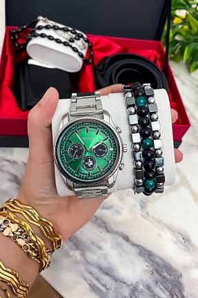 ست ساعت مچی خاکی مردانه فلزی S.POLO - کد 896991108