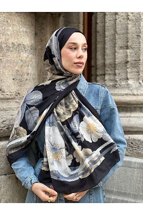 شال مشکی زنانه Modakaşmir - کد 897012459