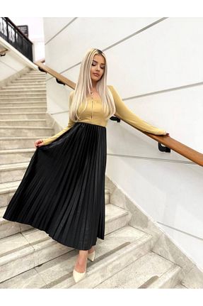 دامن مشکی زنانه پنبه ای sashıon - کد 897323780