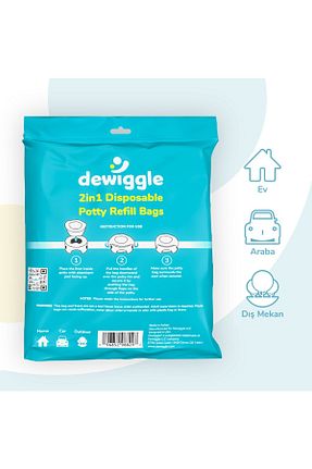اکسسوری حمام کودک سفید Dewiggle - کد 828934269