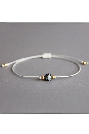 دستبند جواهر رنگی زنانه سنگ طبیعی NBS Beautiful Naturel Stones - کد 897055907
