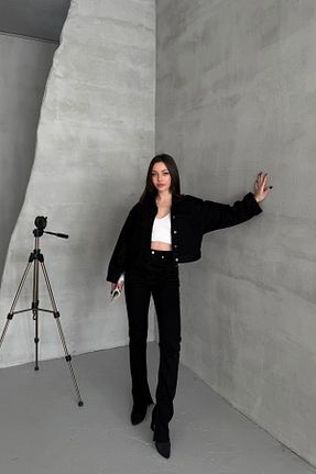 کت مشکی زنانه اورسایز XRAY JEANS - کد 897071442