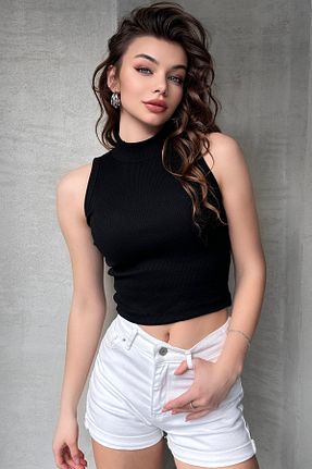 بلوز مشکی زنانه ساده New Now - کد 897117643