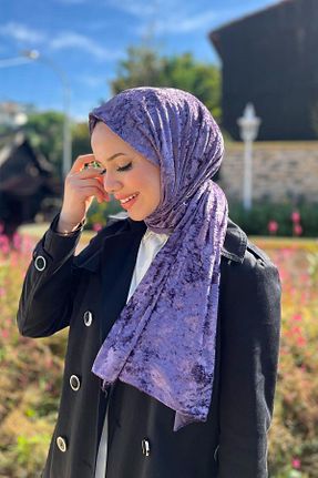 شال بنفش زنانه پلی استر Armine - کد 778134071