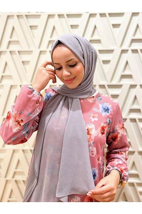 شال طوسی زنانه پلی استر Armine - کد 764582091