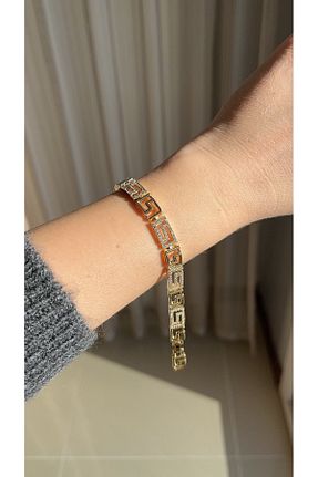 دستبند استیل (فولاد) طلائی استیل ضد زنگ XUPING JEWELRY - کد 897122253
