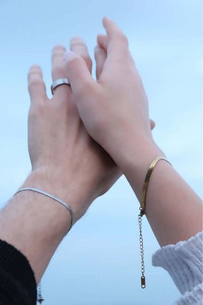 دستبند استیل (فولاد) رنگی زنانه استیل (فولاد) HAZEL BİJOUX - کد 897106489