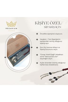 تسبیح قرمز کهربا ALPGEN - کد 858141651