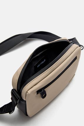کیف دوشی نباتی زنانه پلی اورتان Pull & Bear - کد 897173601