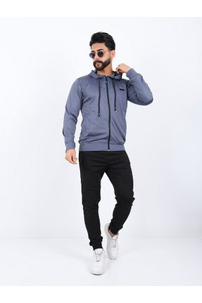 ست بالاتنه و پائین تنه طوسی مردانه بافت MERTEX - کد 885984279