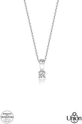 گردنبند نقره زنانه 925 عیار Swarovski - کد 841654174