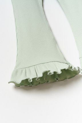 ساق شلواری سبز بچه گانه بافت Minipodyum - کد 897221792