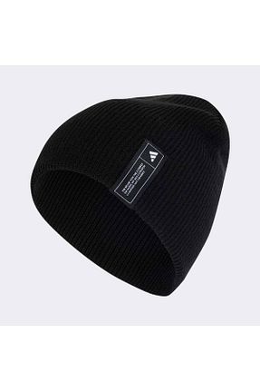 کلاه پشمی مشکی زنانه پنبه ای adidas - کد 858126703