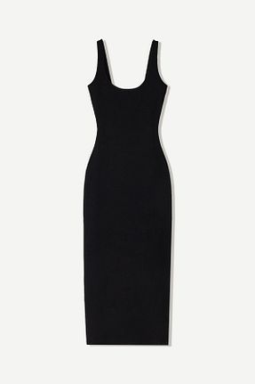 لباس مشکی زنانه بافتنی Bershka - کد 897212260