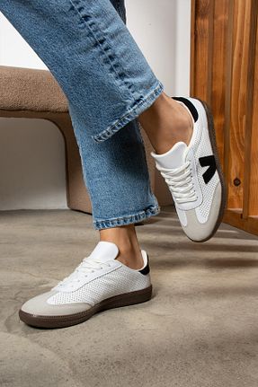 کفش اسنیکر رنگی زنانه بند دار SHOESTEP - کد 897231487