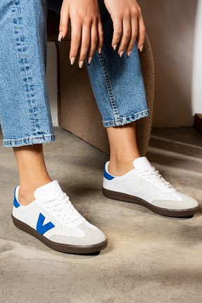 کفش اسنیکر رنگی زنانه بند دار SHOESTEP - کد 897232574