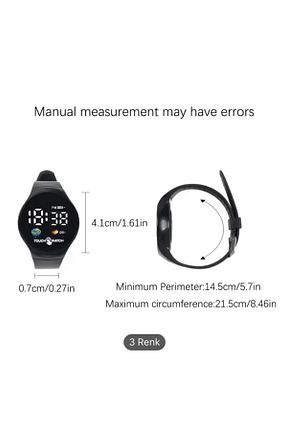 ساعت مچی مشکی زنانه 40 میلی متر TouchWatch - کد 897227863