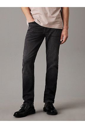 شلوار جین مشکی مردانه پاچه لوله تفنگی Calvin Klein - کد 897227421
