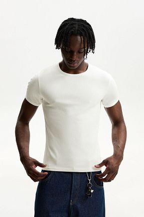 تیشرت قرمز مردانه Relaxed Bershka - کد 896741059